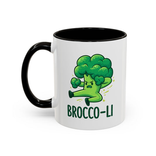 Tasse Brocco-li Humoristique – Mug Brocoli Fun Sport – Cadeau Drôle Légume – Céramique 325ml