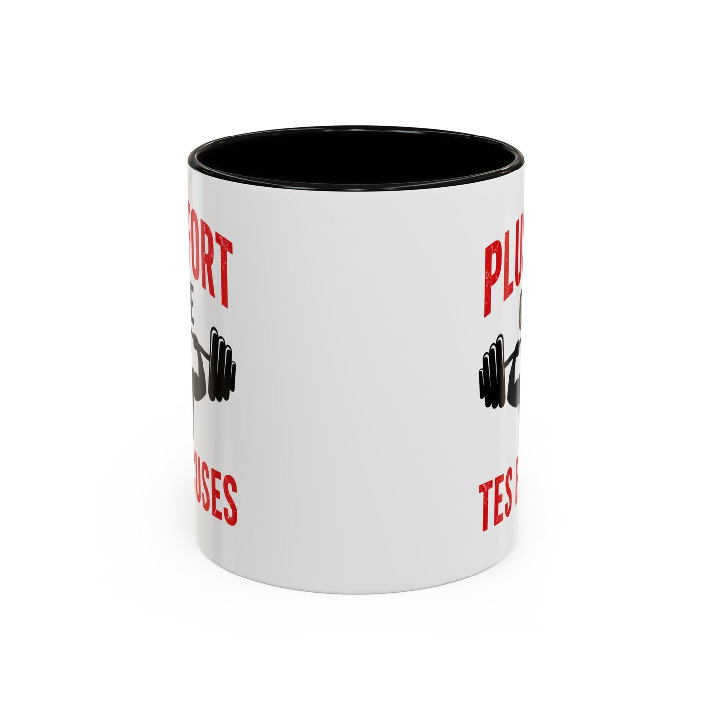 Mug Musculation Fitness – Tasse Sportive Bodybuilding – Cadeau Original Homme et Femme, Motivation Entraînement Noir Bleu Rouge