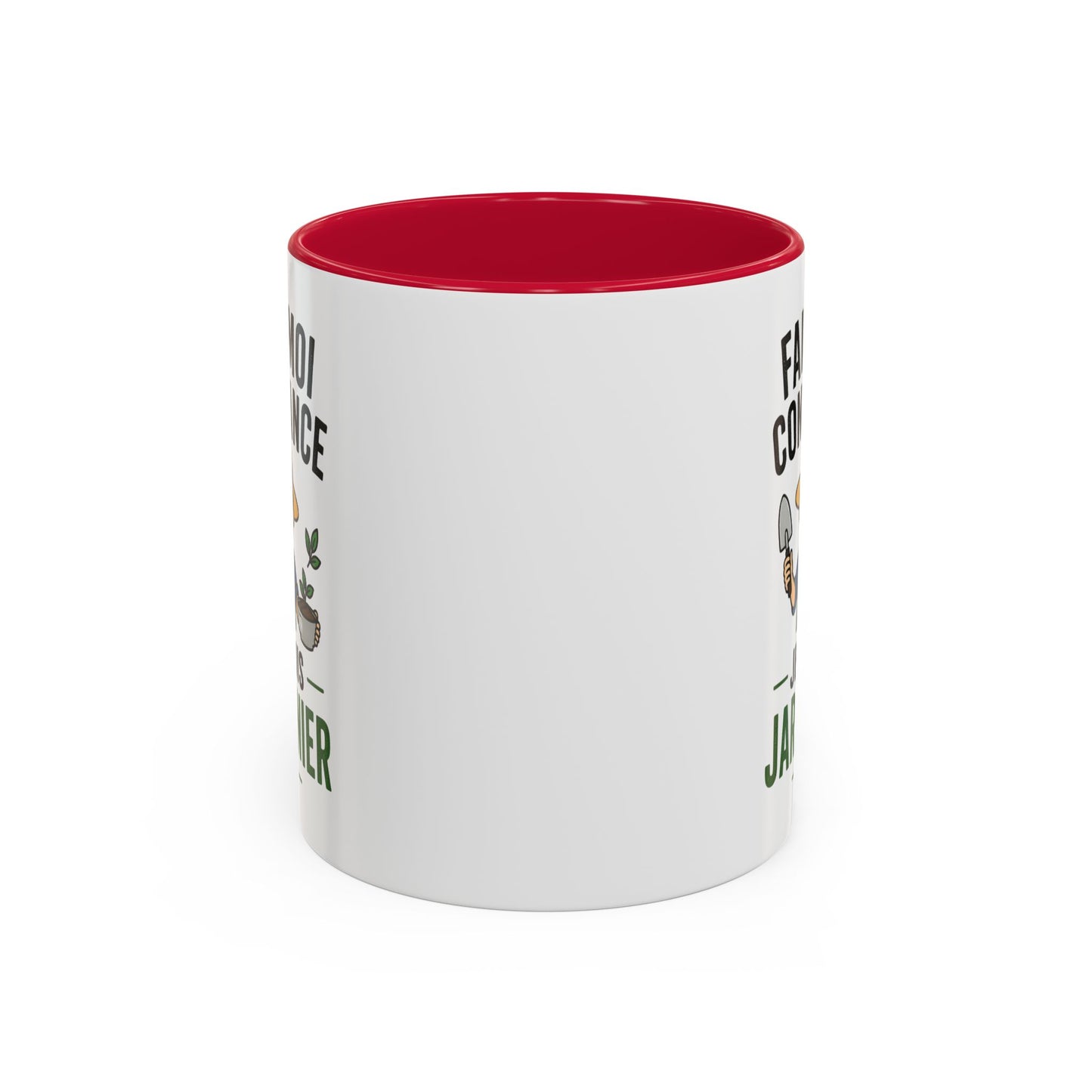 Mug Jardinage Humour – Fais Moi Confiance Je Suis Jardinier – Tasse Drôle pour Jardinier Amateur ou Professionnel – Cadeau Original Céramique 325ml