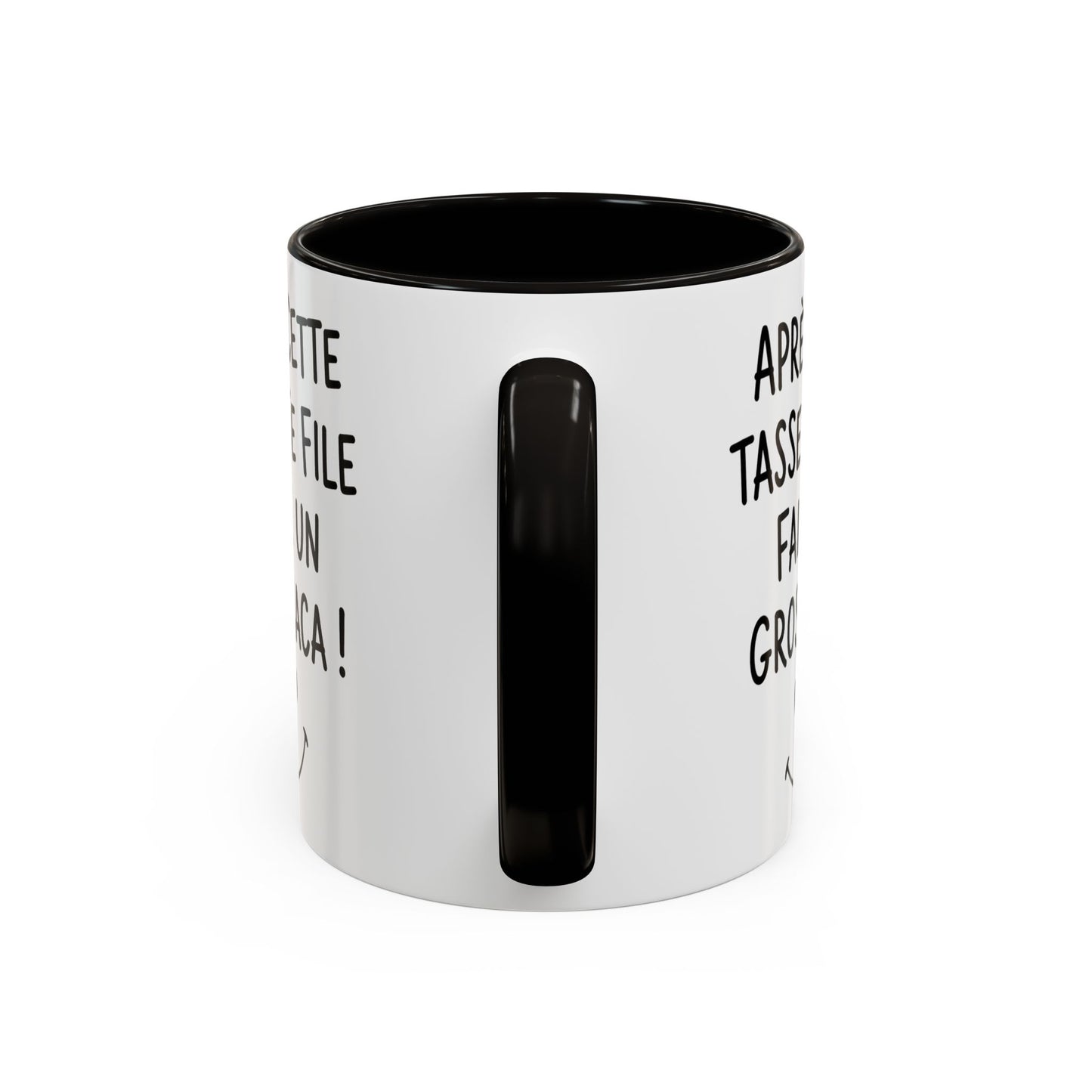 Tasse Après Cette Tasse Je File Faire Un Gros Caca – Mug Humour Drôle WC – Cadeau Rigolo Homme Femme 325ml