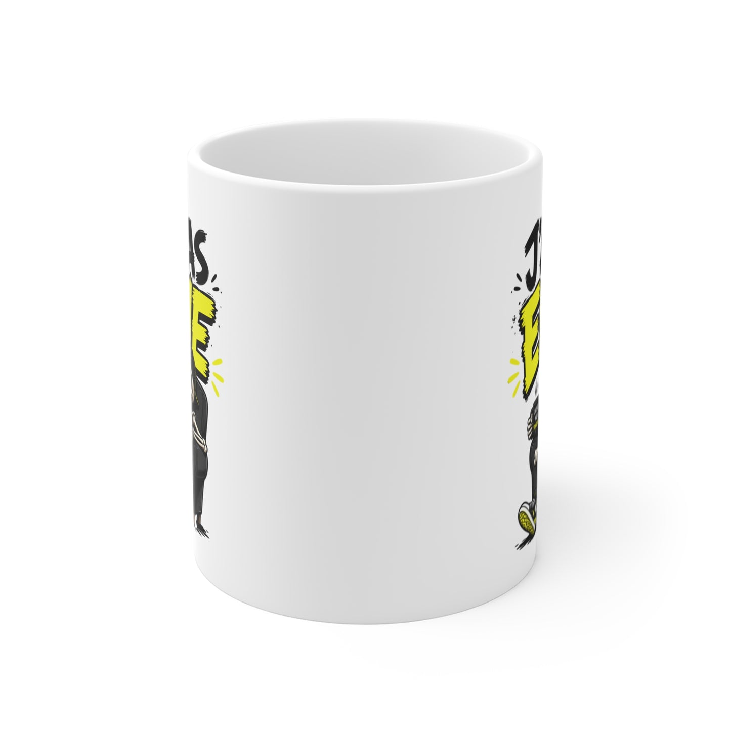 Tasse J’Ai Pas Envie – Mug Humour Squelette Fatigué – Cadeau Drôle Sarcastique Homme Femme 325ml