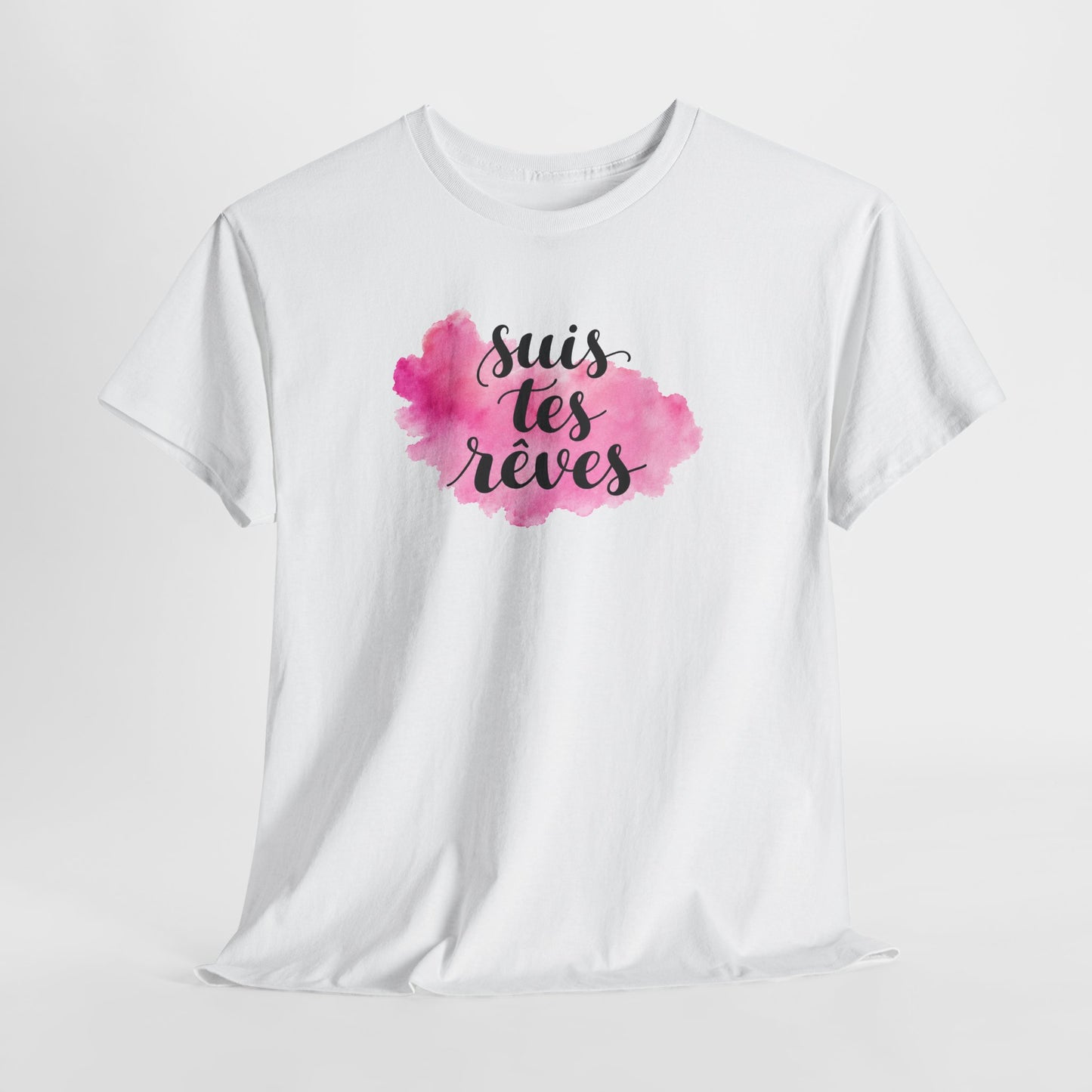 T-Shirt Femme Motivation Positive – Rêves Inspiration Développement Personnel – Cadeau Original Femme