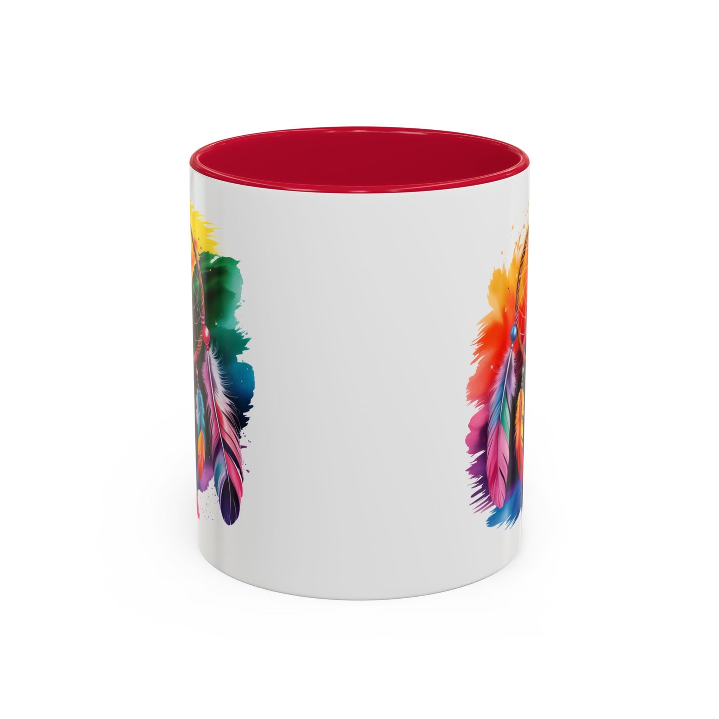 Mug Attrape-Rêves Bohème – Tasse Dreamcatcher Multicolore – Cadeau Spirituel et Zen – Céramique 325ml