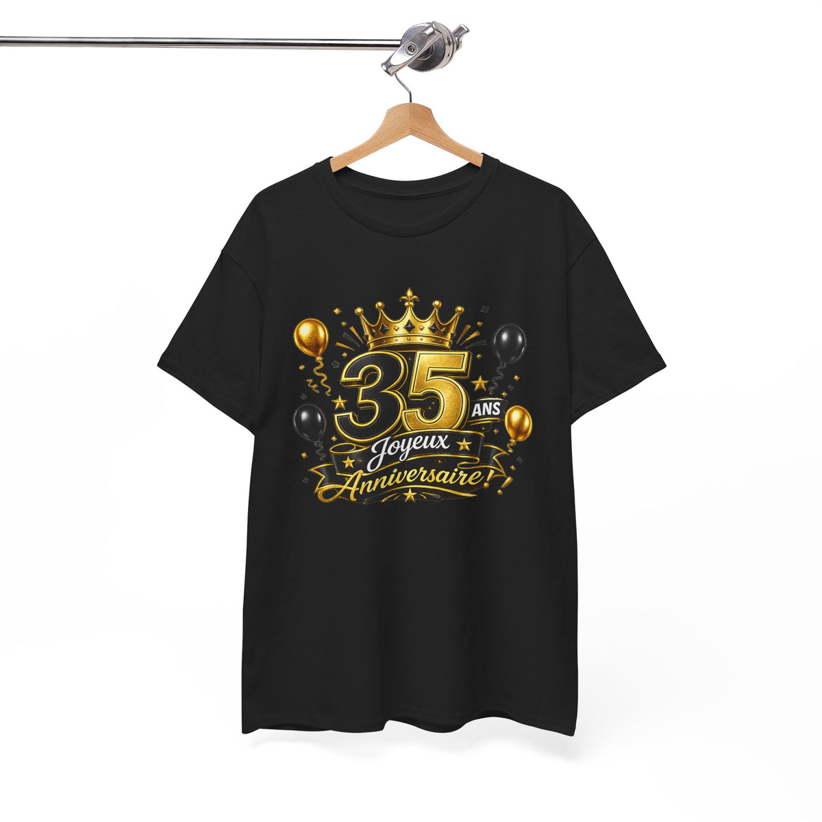 Tee Shirt Anniversaire 35 Ans Homme et Femme Joyeux Anniversaire Cadeau 35 Ans Idée Cadeau Adulte