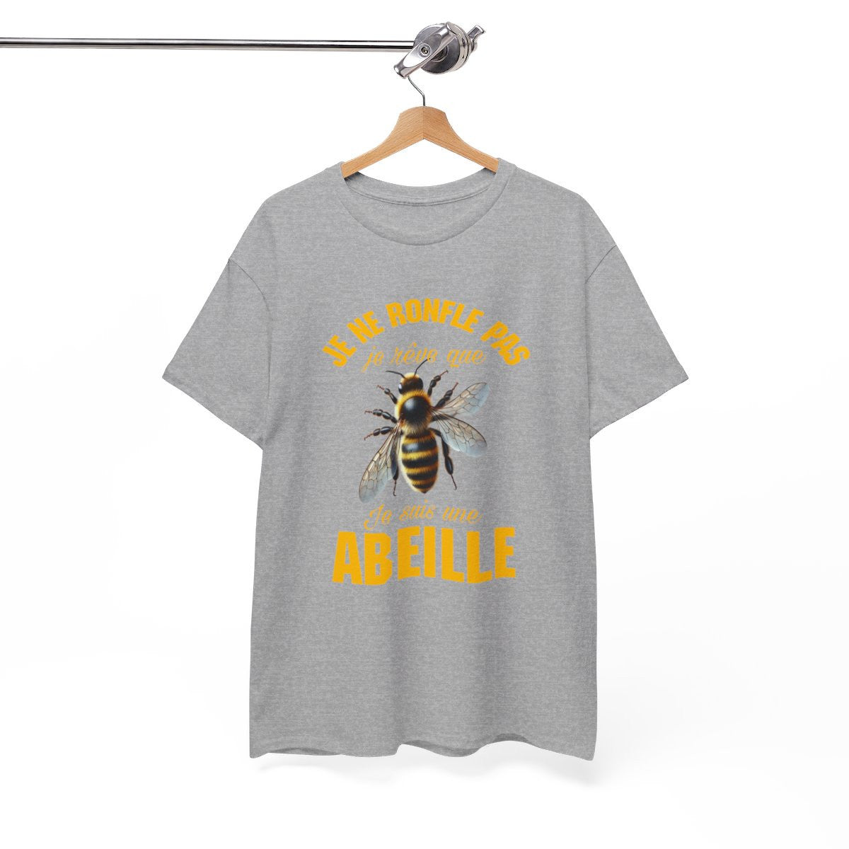 Tee shirt Abeille Apiculteur Dormeur Rêve Idée cadeau humour drôle amusant pour Homme et Femme