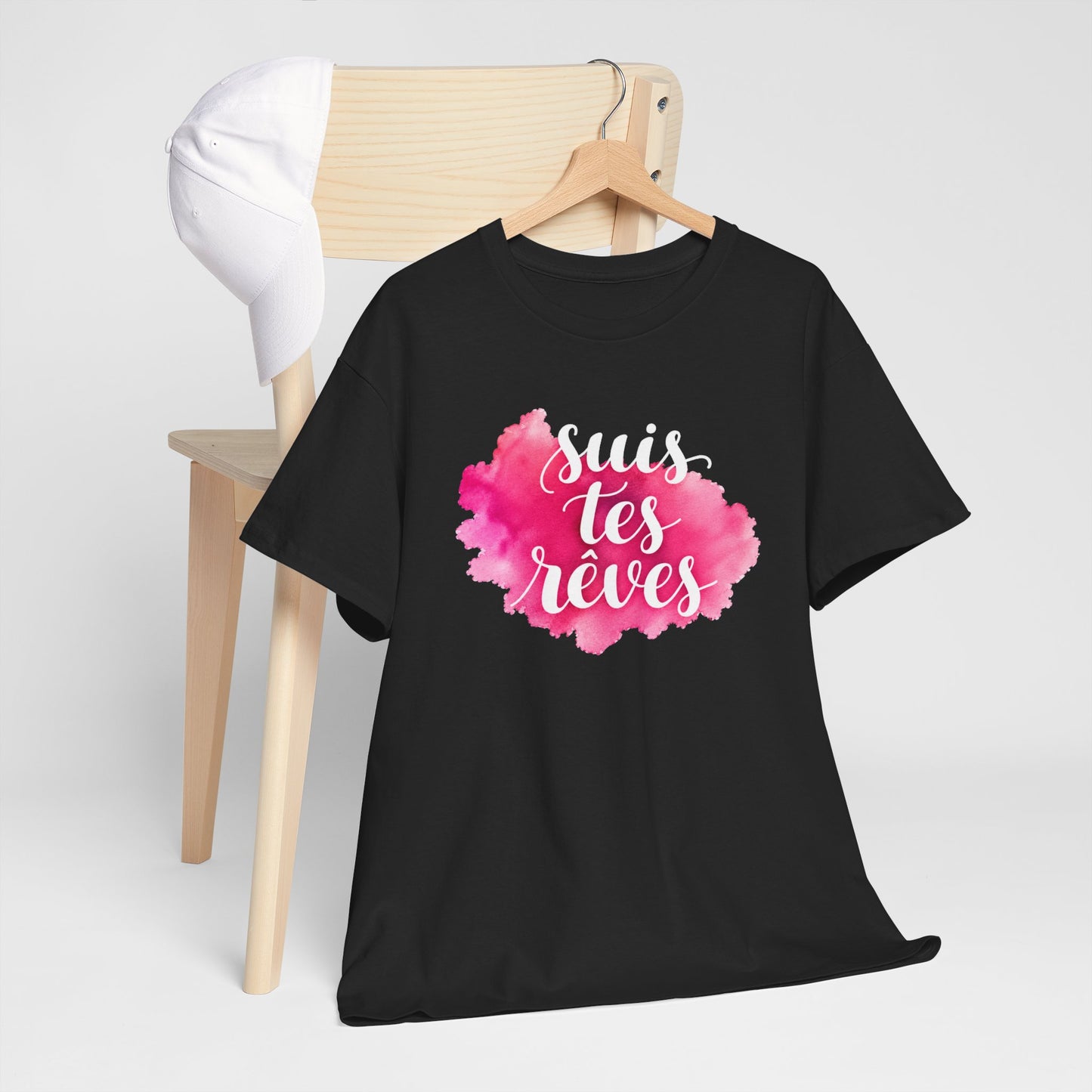T-Shirt Femme Motivation Positive – Rêves Inspiration Développement Personnel – Cadeau Original Femme