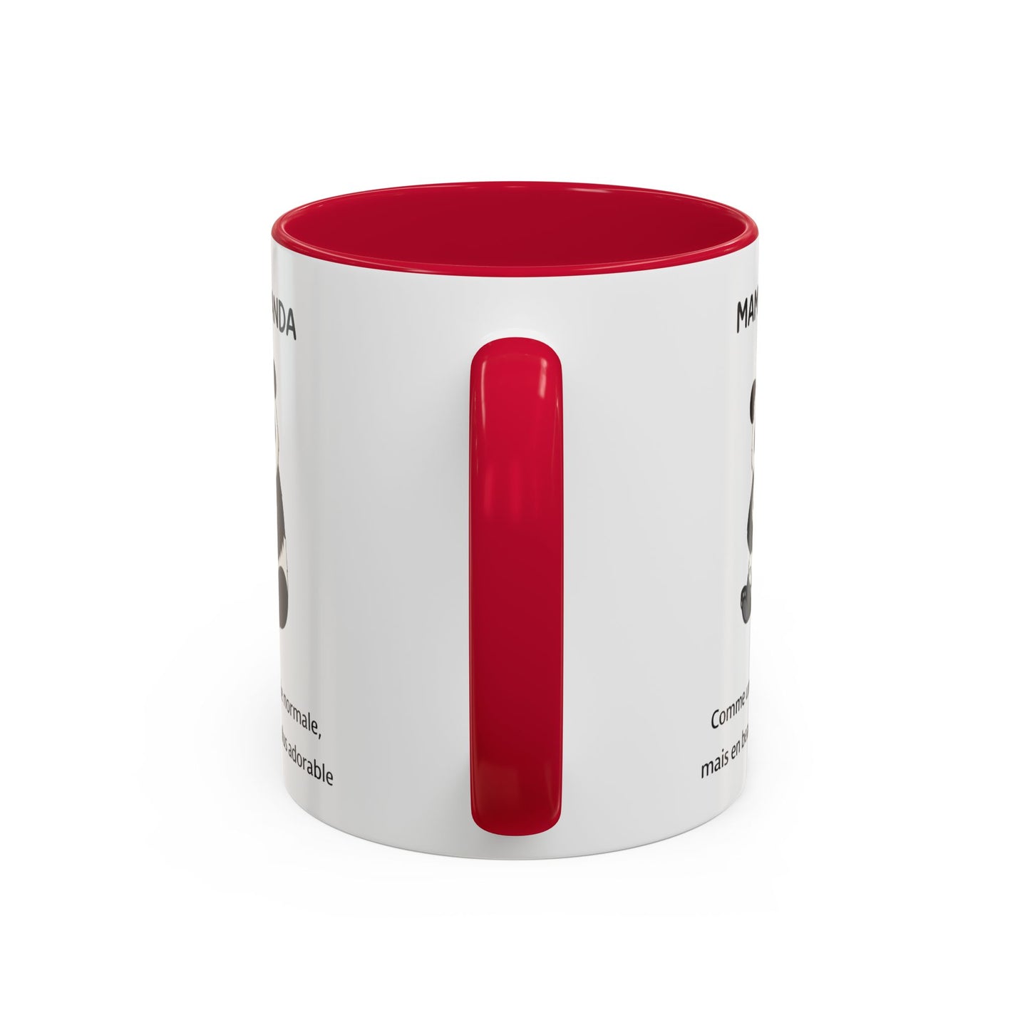 Tasse Mamie Panda 325ml – Mug Céramique Cadeau Grand-Mère Animal Mignon Famille Idée Originale