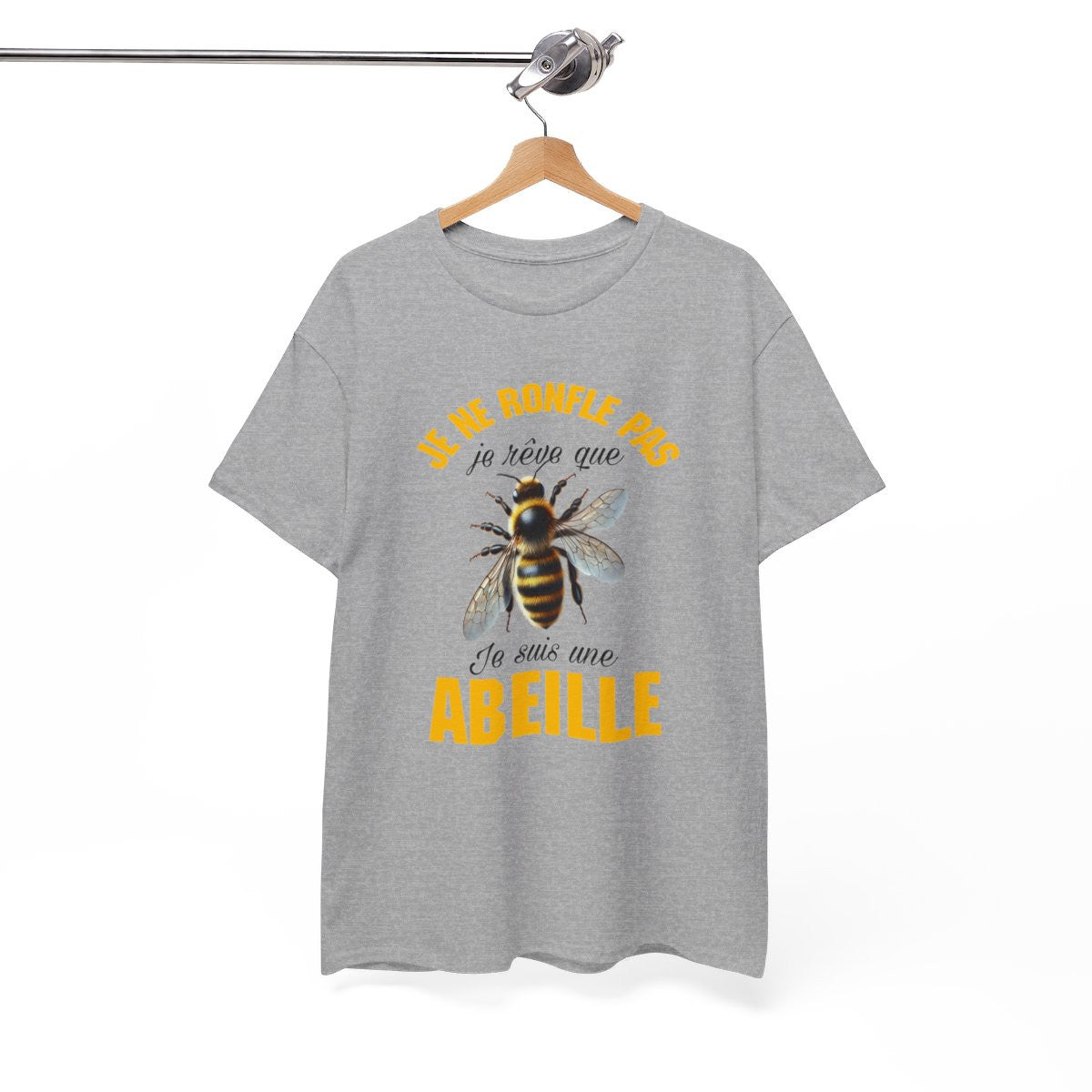 Tee Shirt Abeille Rêve Dormeur Apiculteur Idée cadeau humour amusant drôle fun pour Homme et Femme