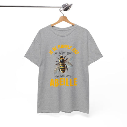 Tee Shirt Abeille Rêve Dormeur Apiculteur Idée cadeau humour amusant drôle fun pour Homme et Femme