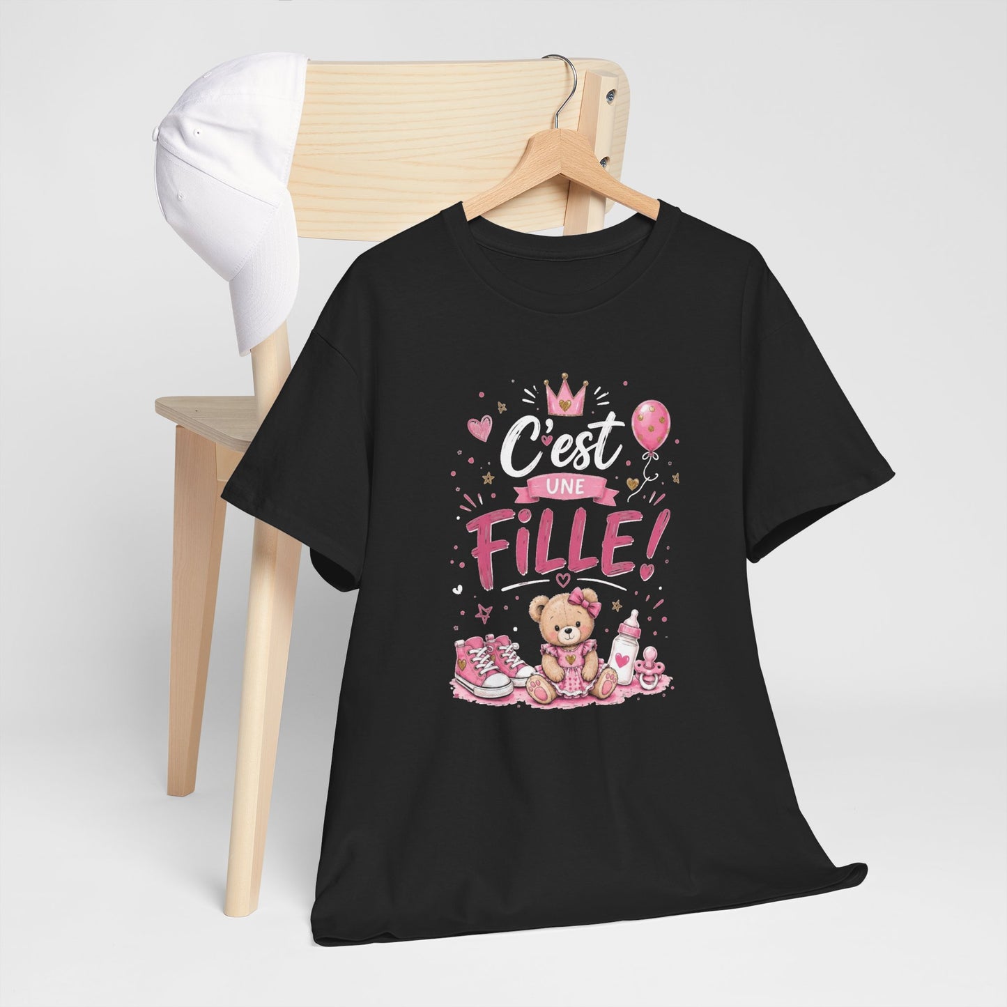 Tee Shirt Annonce Grossesse Homme et Femme Révélation Sexe Enfant Future Maman Futur Papa Cadeau