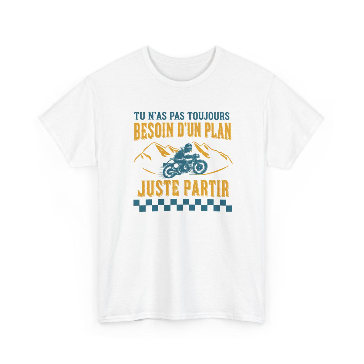 Tee Shirt Homme et Femme Moto Motard Biker Road Trip Liberté Aventure Idée Cadeau