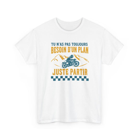 Tee Shirt Homme et Femme Moto Motard Biker Road Trip Liberté Aventure Idée Cadeau