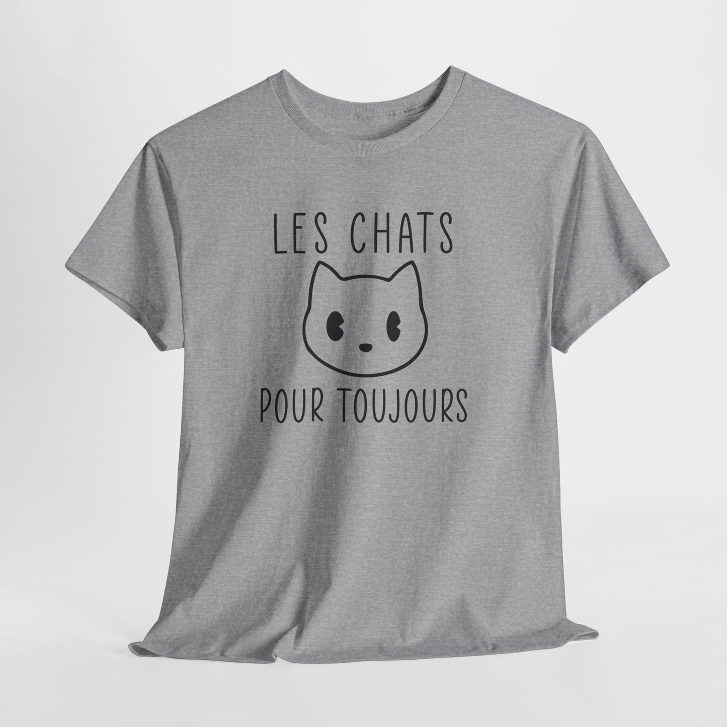 Tee Shirt Chat Homme Femme – Passion Chats et Félin – Idée Cadeau Amoureux des Chats Propriétaire de Chat