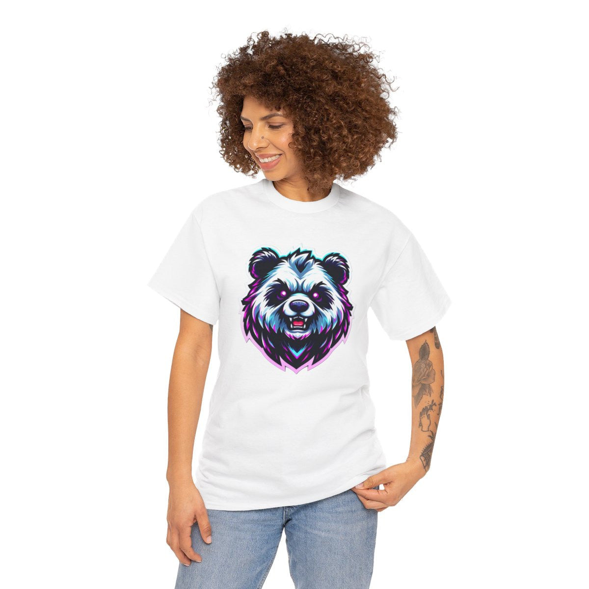 Tee Shirt Design Panda animal idée cadeau anniversaire t shirt panda - Homme/Femme