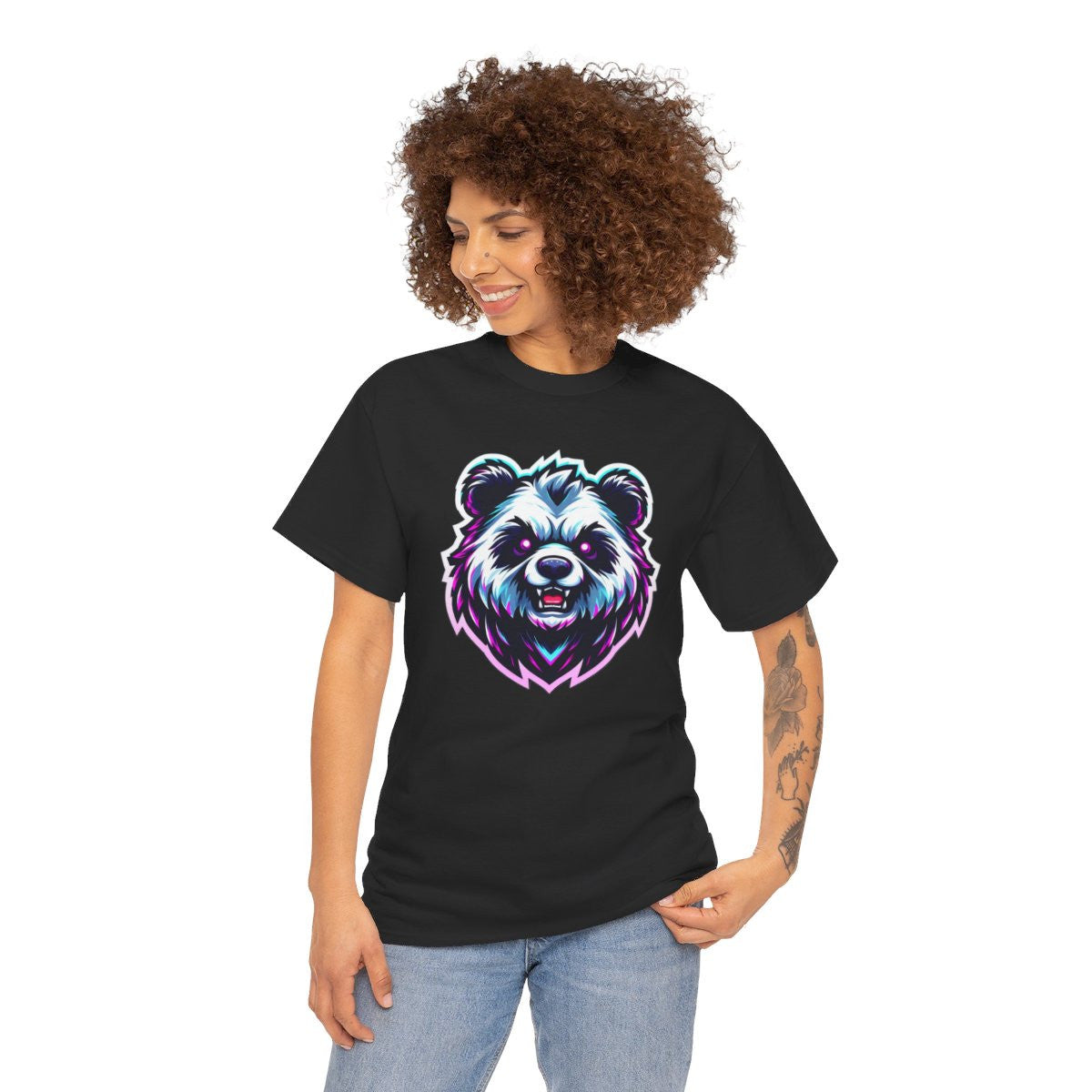 Tee Shirt Design Panda animal idée cadeau anniversaire t shirt panda - Homme/Femme