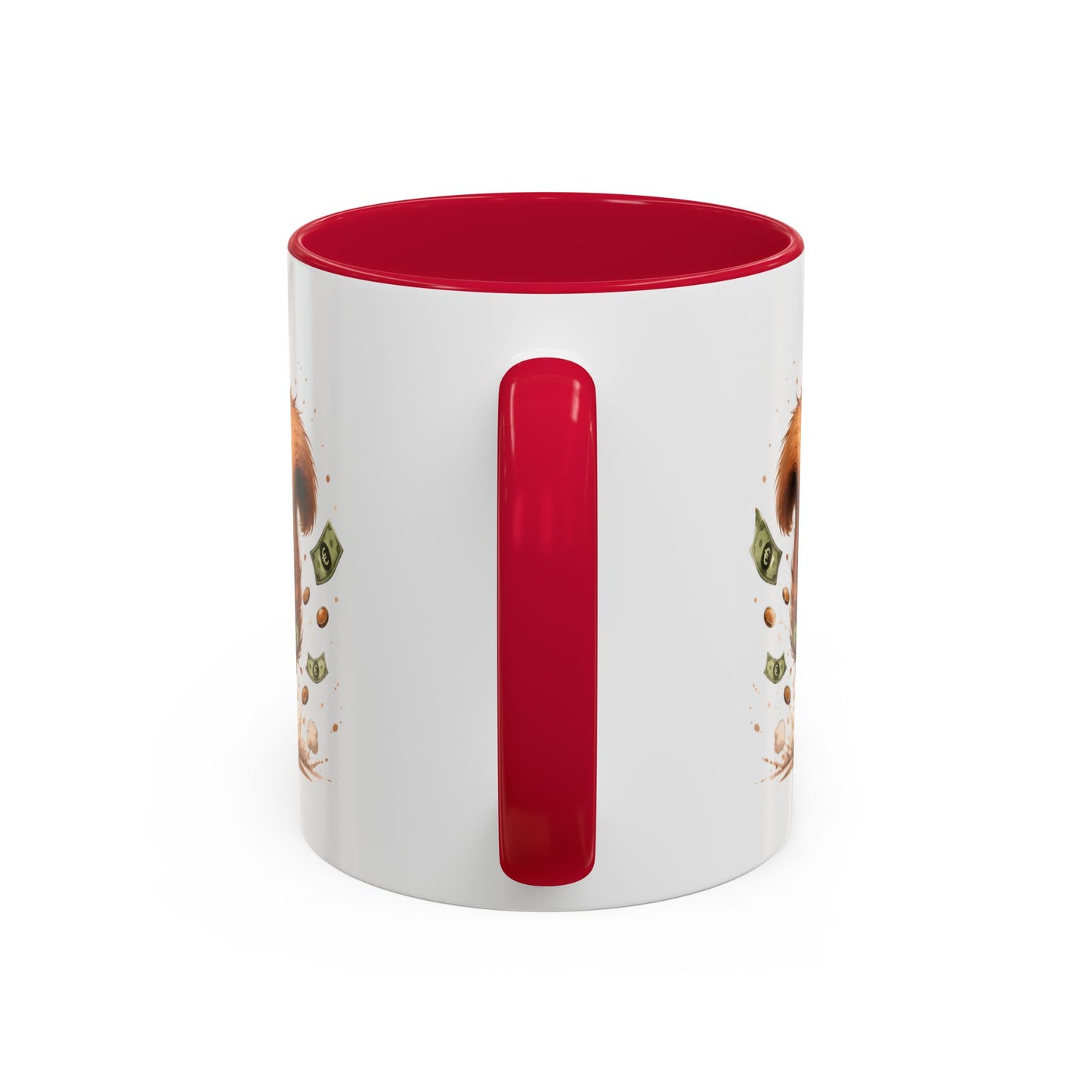 Tasse L’Argent Part Vite Mais Je Le Dépense Encore Plus Vite – Mug Humour Écureuil 325ml