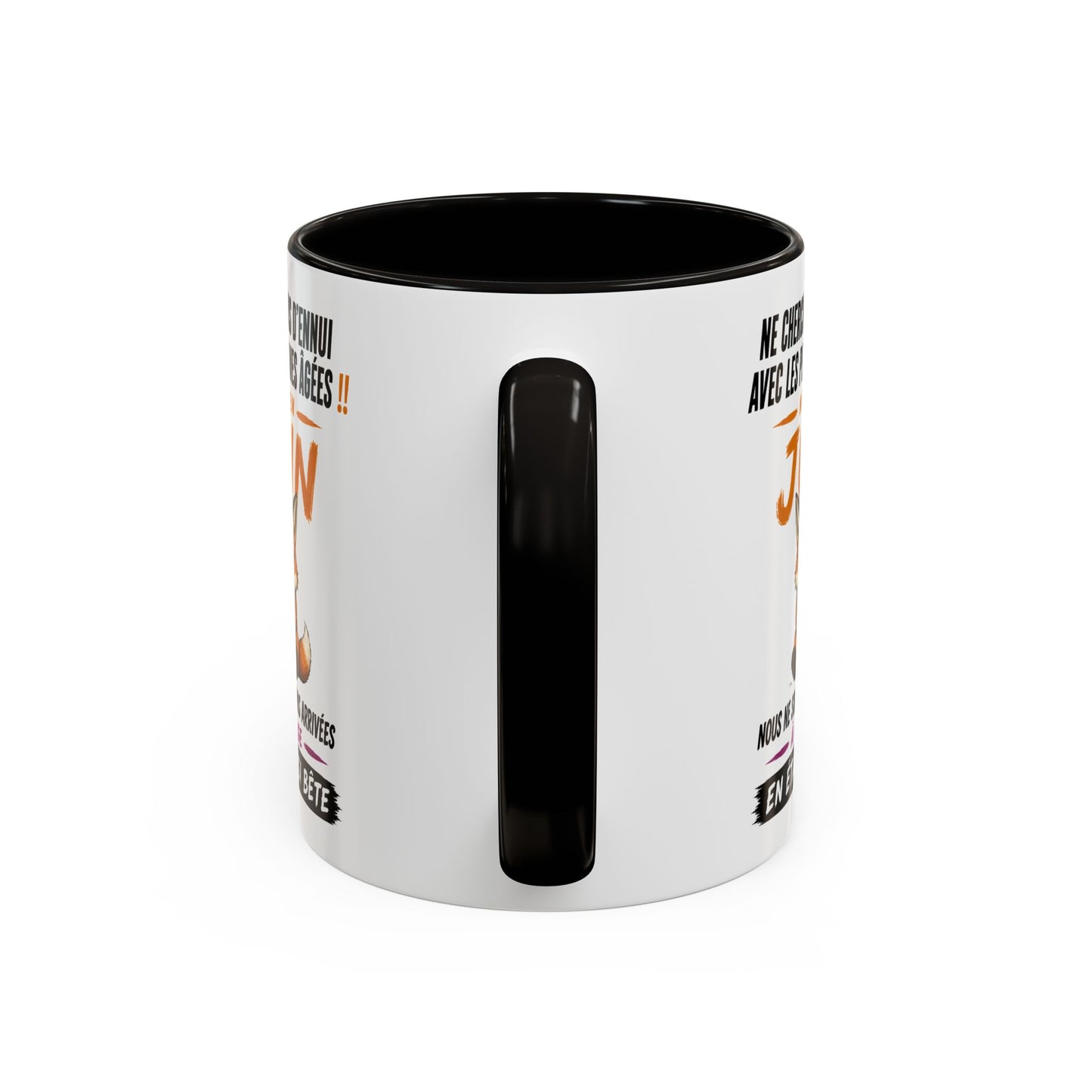 Tasse Humour Personnes Nées en Juin – Mug Renard Drôle Senior Retraité – Cadeau Anniversaire Homme Femme 325ml