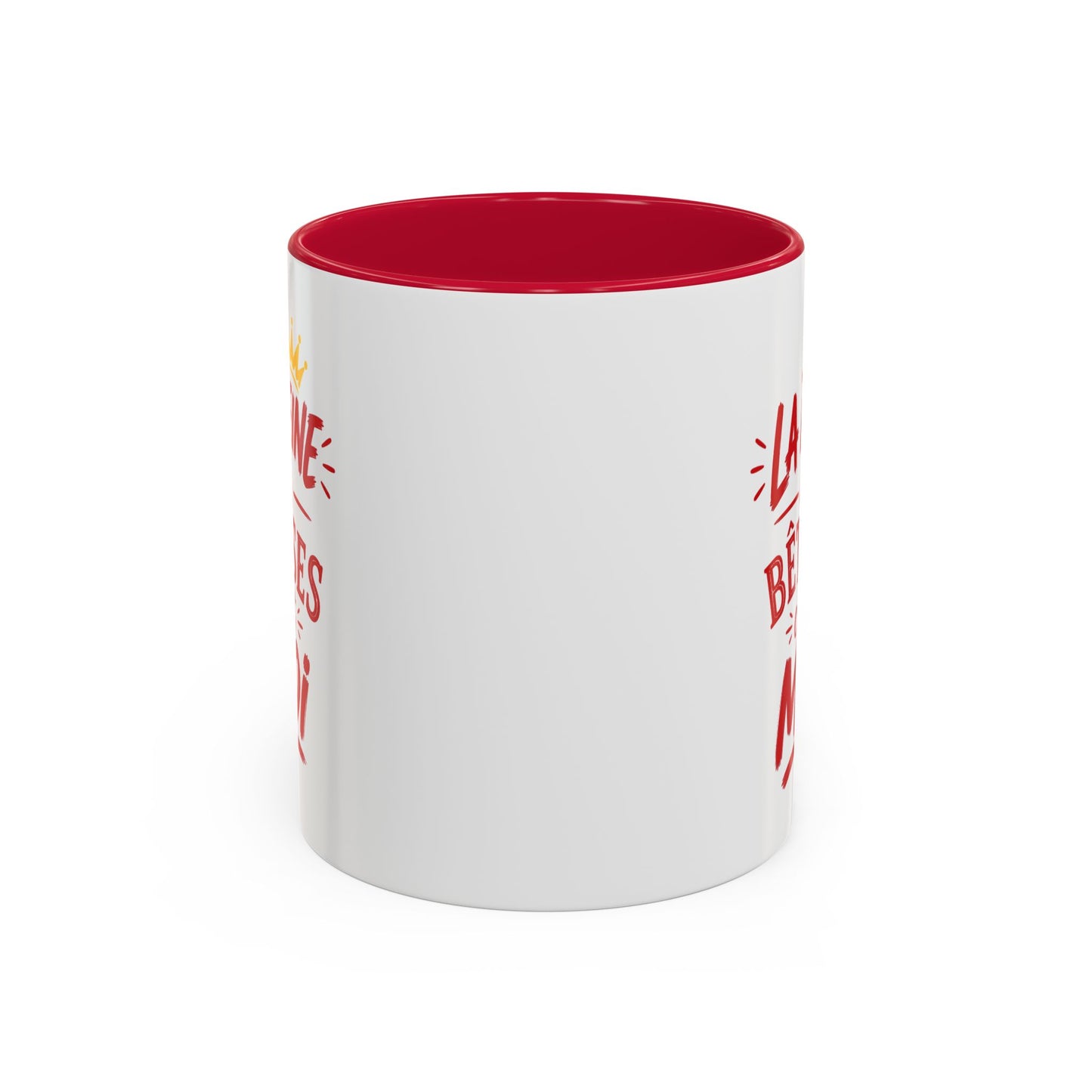 Mug Femme Humour – Tasse Drôle La Reine des Bêtises c’est Moi – Cadeau Original Femme Anniversaire Noël 325ml