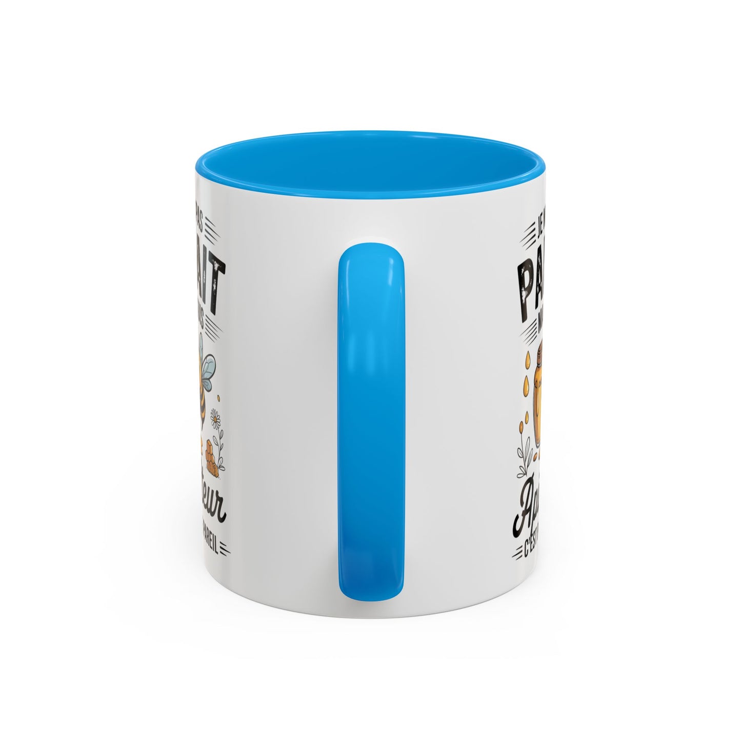 Tasse Je Ne Suis Pas Parfait Mais Je Suis Apiculteur – Mug Humour Abeille et Miel – Cadeau Apiculture Homme Femme 325ml