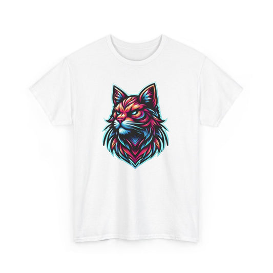 Tee Shirt Design Chat animal animaux Coloré - Homme ou Femme t shirt chat