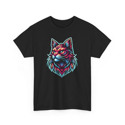 Tee Shirt Design Chat animal animaux Coloré - Homme ou Femme t shirt chat