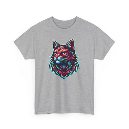 Tee Shirt Design Chat animal animaux Coloré - Homme ou Femme t shirt chat