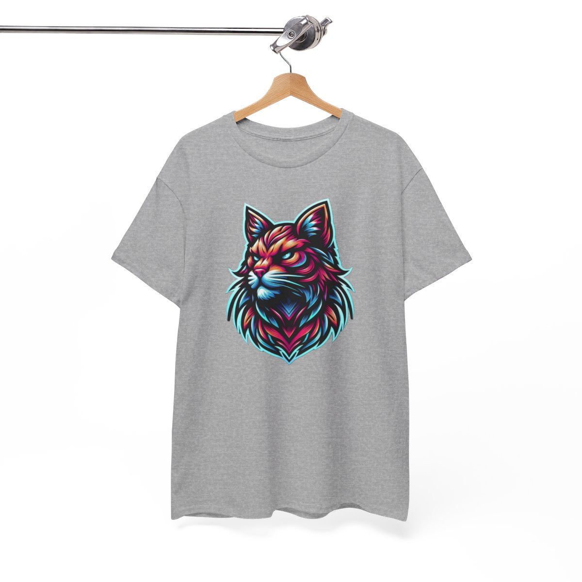 Tee Shirt Design Chat animal animaux Coloré - Homme ou Femme t shirt chat