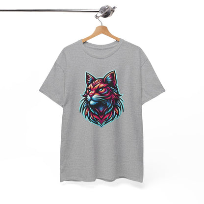 Tee Shirt Design Chat animal animaux Coloré - Homme ou Femme t shirt chat