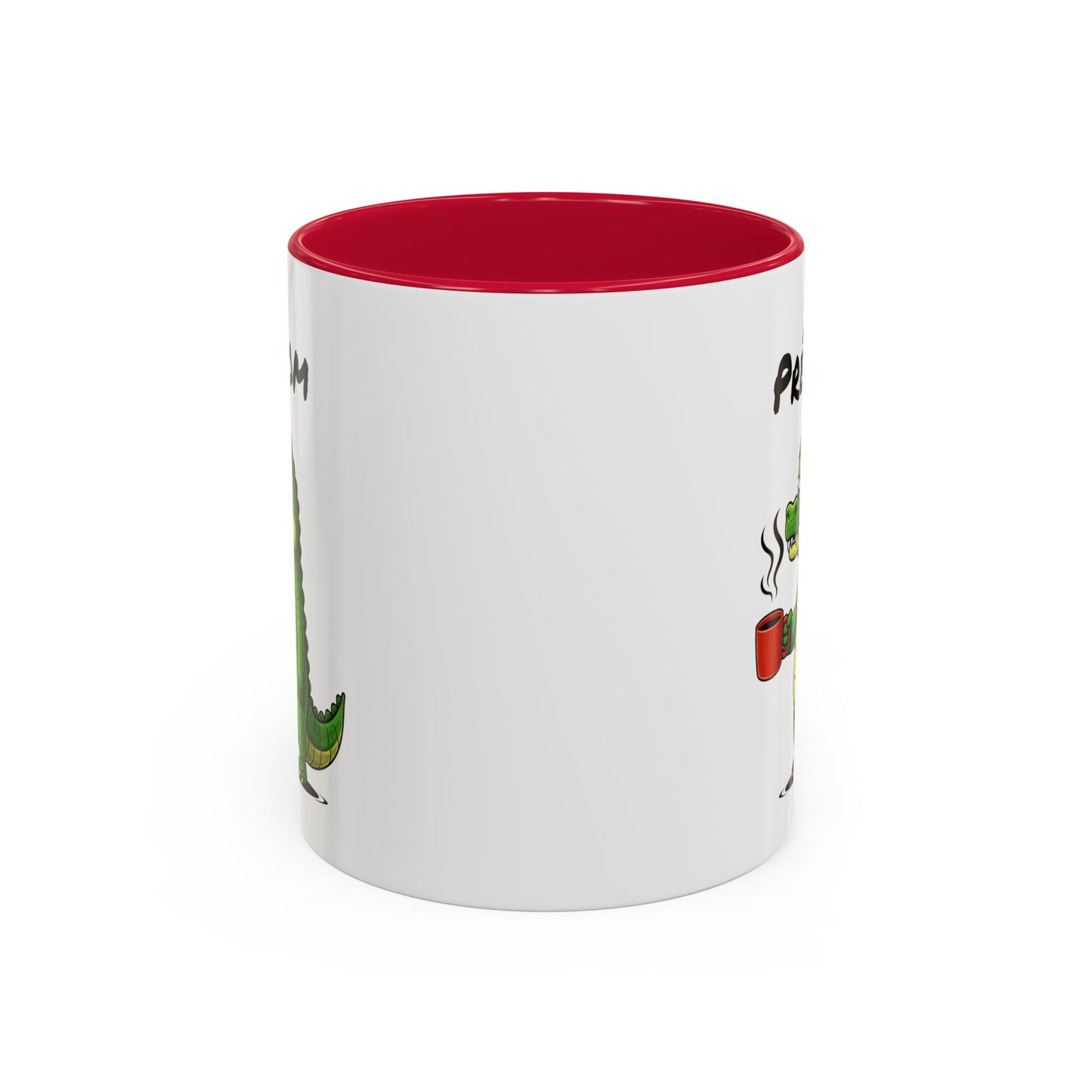 Mug Crocodile Personnalisable 325ml – Tasse Café Humour Animal Drôle Matin Difficile Cadeau