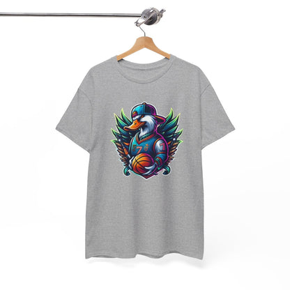 Tee Shirt Canard animal animaux idée cadeau Basket Logo esport - Homme/Femme