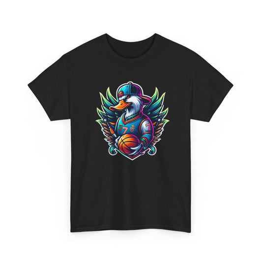 Tee Shirt Canard animal animaux idée cadeau Basket Logo esport - Homme/Femme