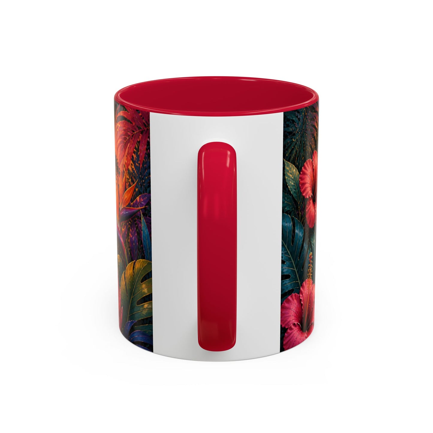 Tasse Lion Tropical – Mug Safari avec Lion Majestueux, Fleurs Exotiques et Couché de Soleil Africain – Design Jungle 325ml