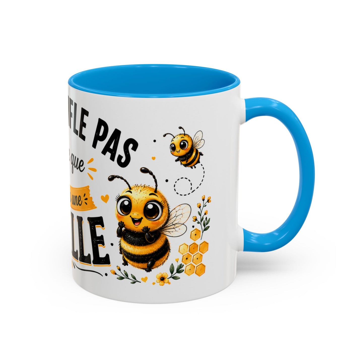 Tasse Je Ne Ronfle Pas Je Rêve Que Je Suis Une Abeille – Mug Humour Abeille Cartoon – Cadeau Original Homme Femme 325ml