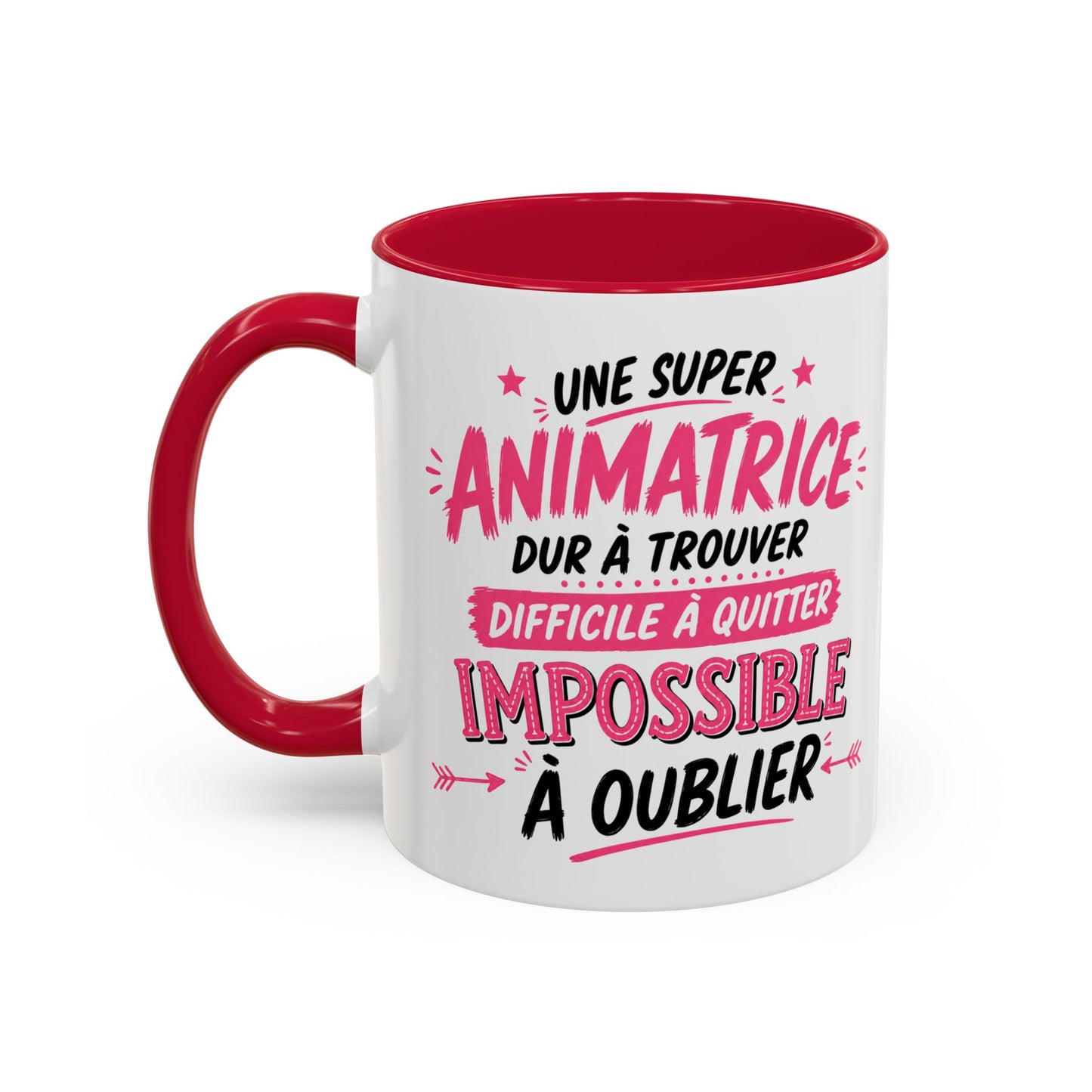 Mug Animatrice Femme Humour – Tasse “Une Super Animatrice” – Cadeau Original Métier Animatrice 325ml