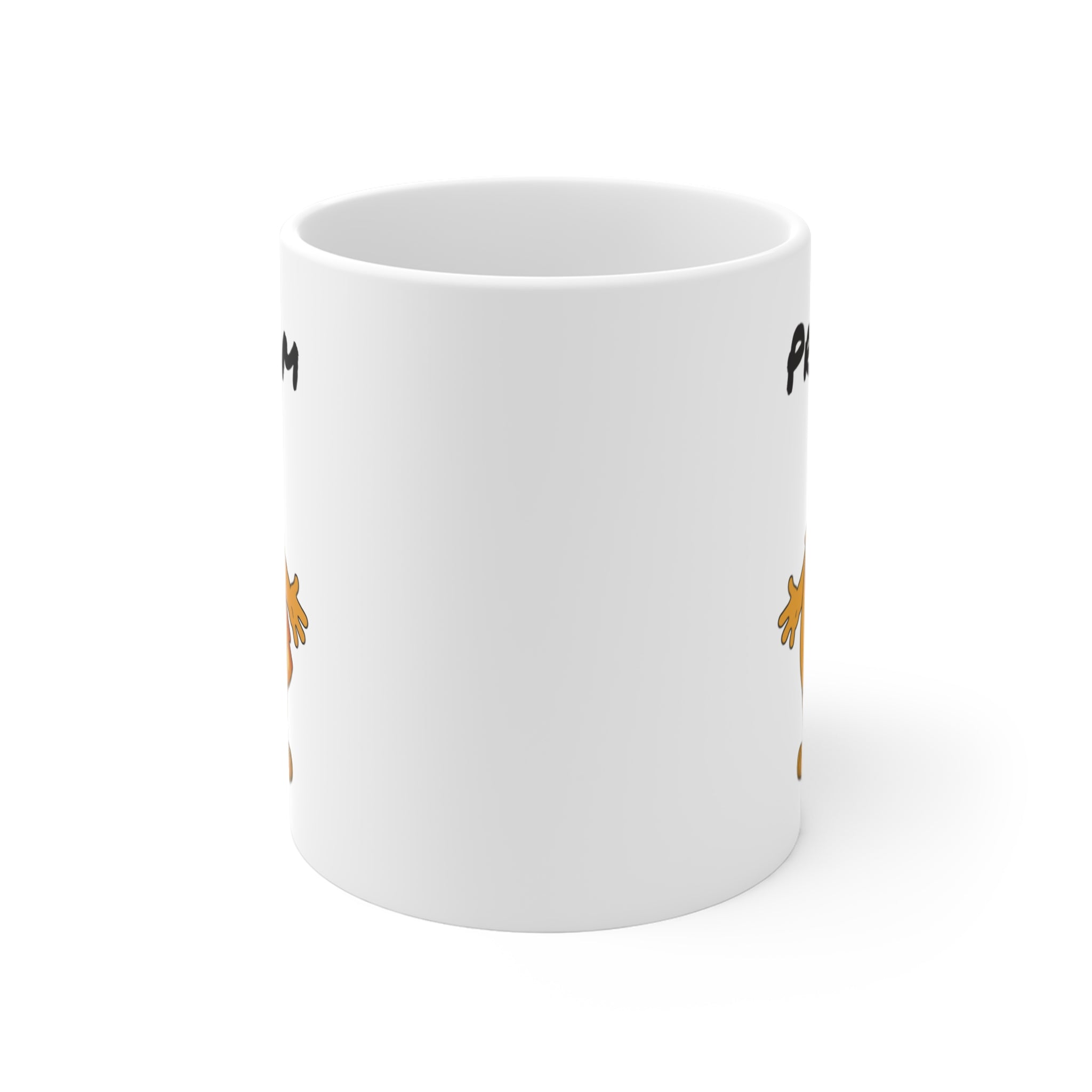 Mug Casimir Personnalisable avec Prénom – Tasse Céramique 325ml Personnage Orange – Cadeau Unique Nostalgie Télé