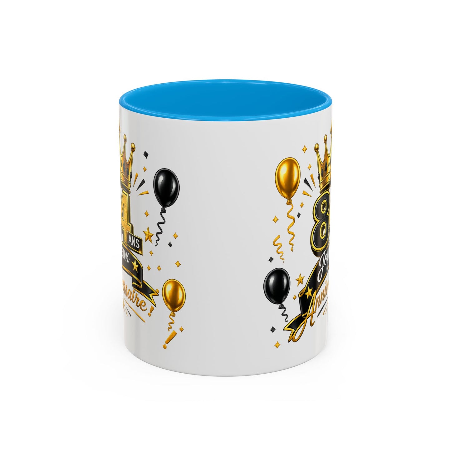 Mug Joyeux 84 Ans – Tasse Anniversaire 84 Ans – Cadeau Original pour Femme Homme – Idée Cadeau 84e Anniversaire
