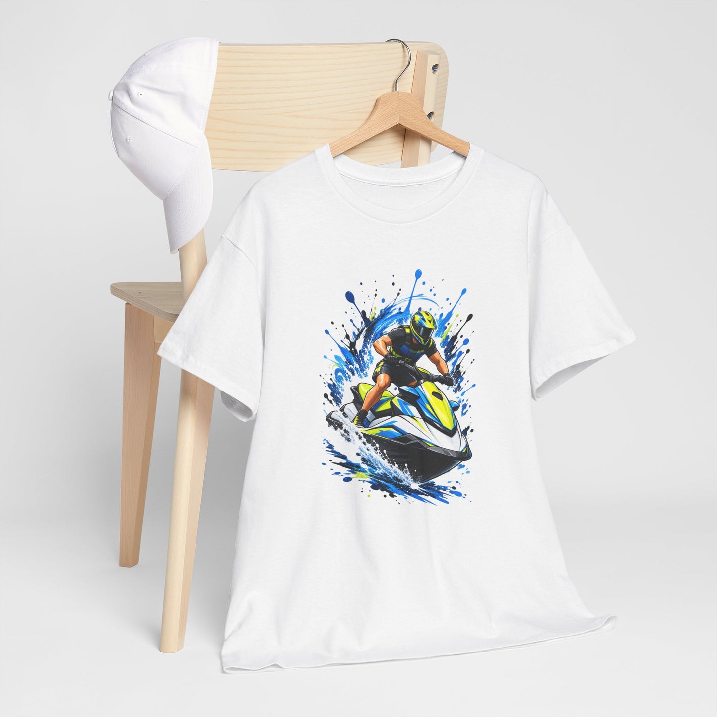 Tee Shirt Jet Ski Homme – Pilote Sport Nautique – T-Shirt Passion Jet Ski Cadeau Homme