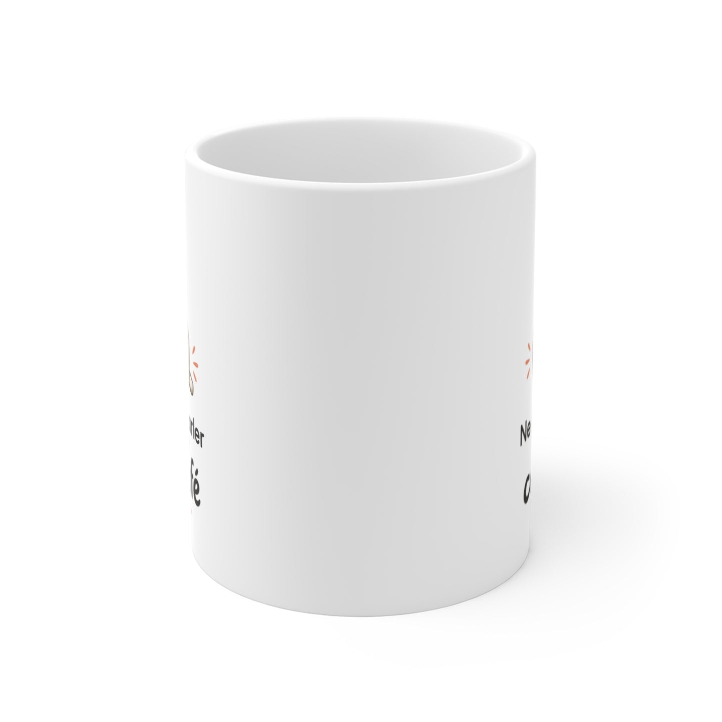 Mug Humour Café – Ne Pas Parler Avant Ce Café – Tasse Drôle Amateur de Café – Cadeau Original Homme Femme