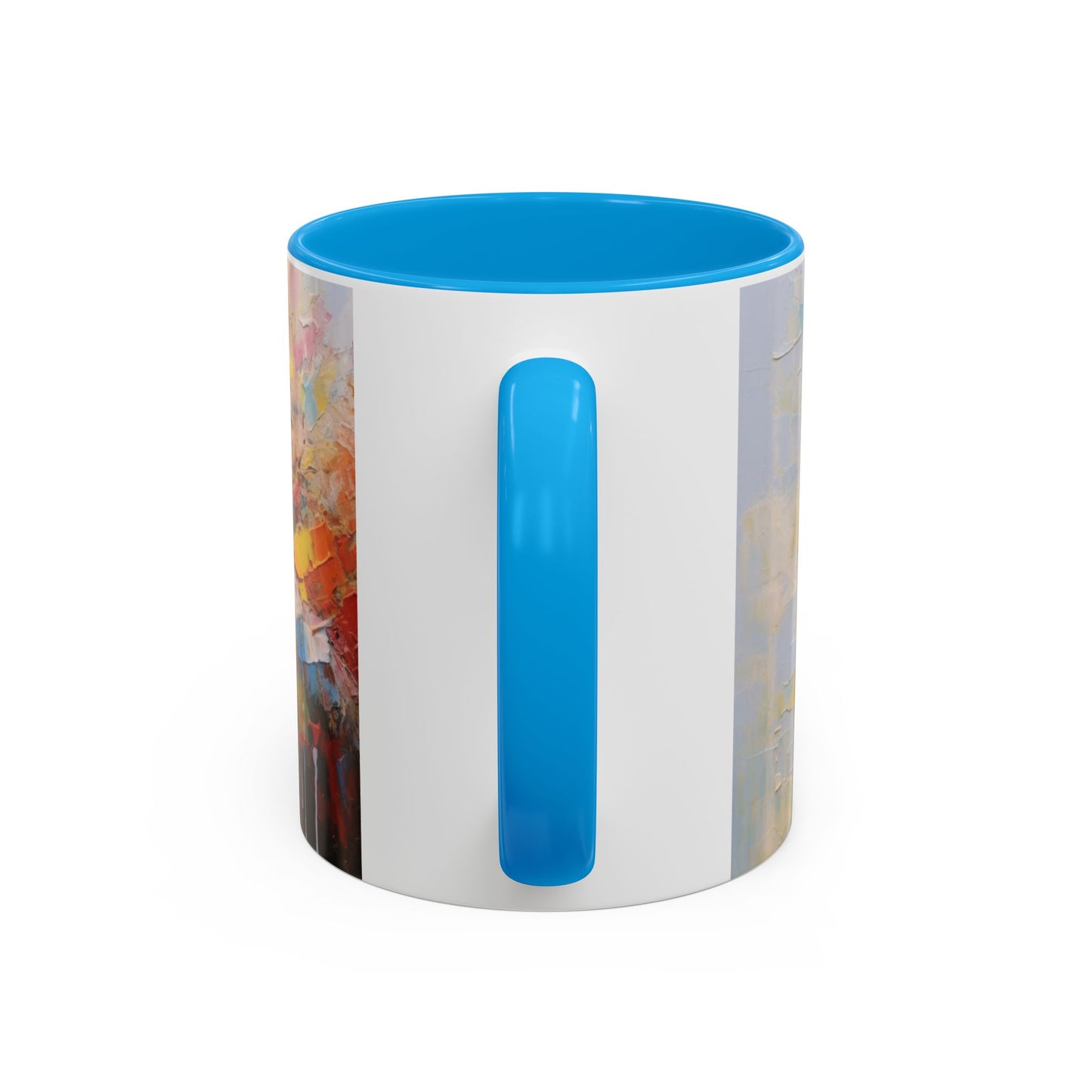 Mug Cheval Artistique Coloré – Tasse Peinture Moderne Cheval Abstrait – Cadeau Passion Équitation 325ml