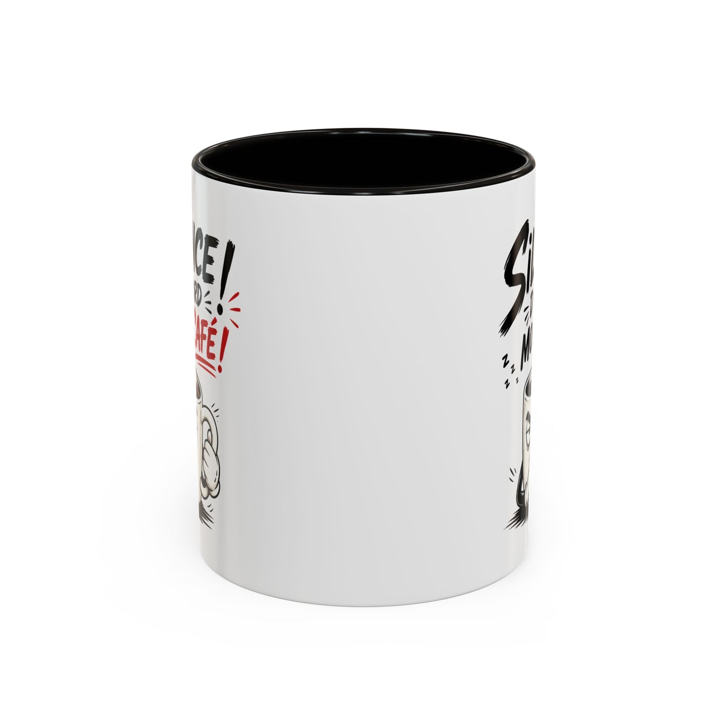 Mug Silence d’Abord Mon Café – Tasse Humour Café – Cadeau Drôle Original Homme Femme – Pause Café