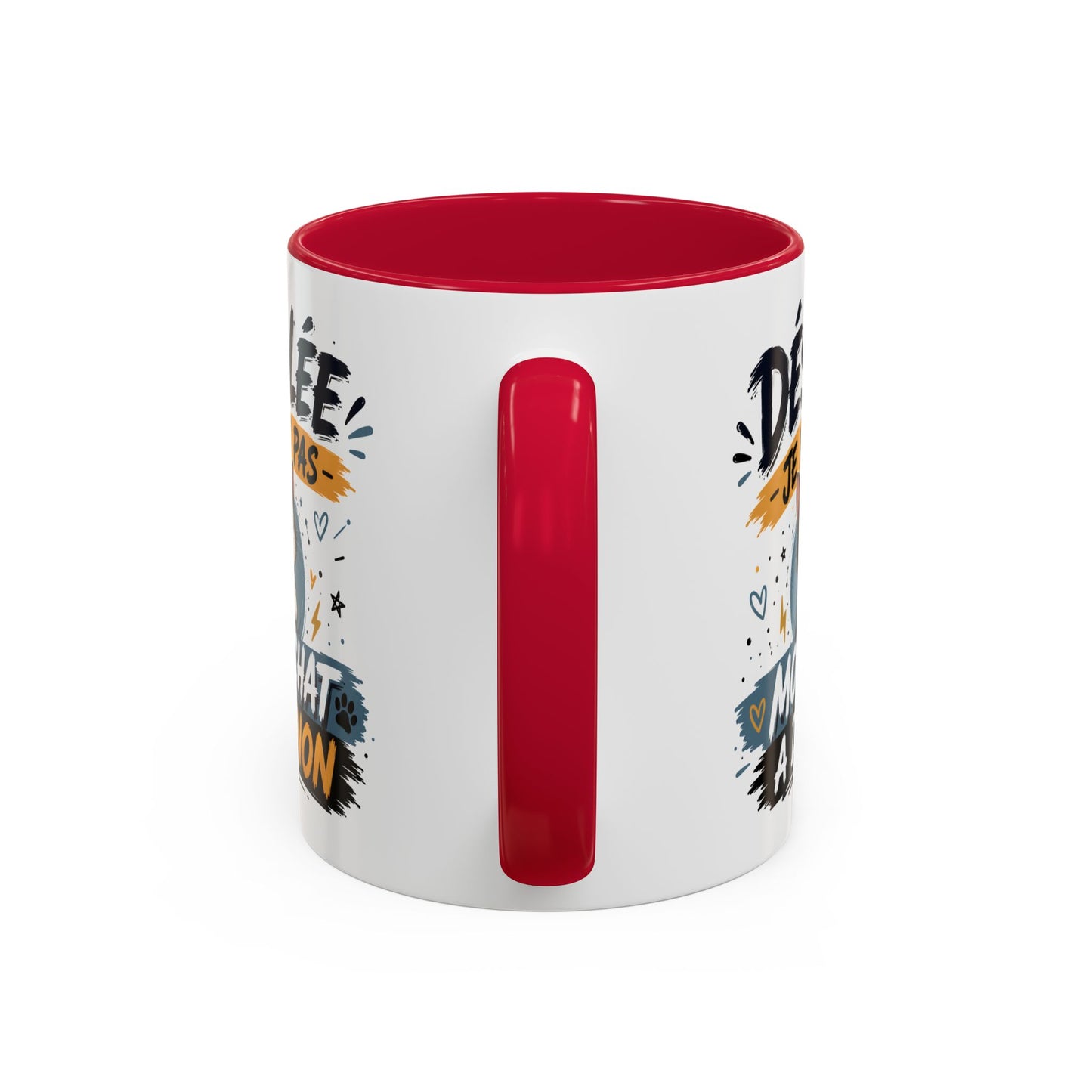 Tasse Désolée Je Peux Pas Mon Chat A Dit Non – Mug Humour Chat Mignon – Cadeau Amoureux des Chats 325ml
