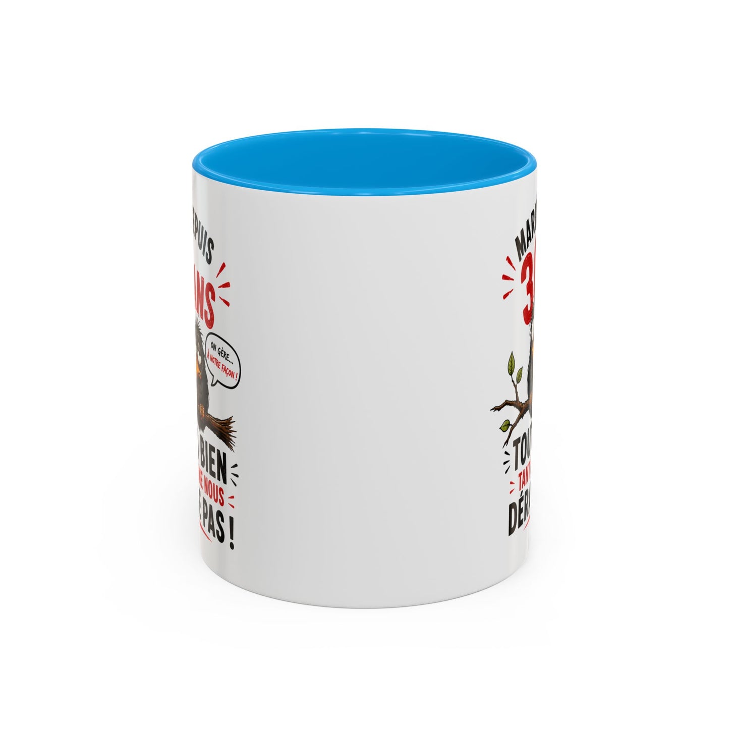 Tasse Mariés Depuis 30 Ans – Mug Humour Anniversaire de Mariage Homme Femme – Cadeau Couple 30 Ans de Mariage 325 ml
