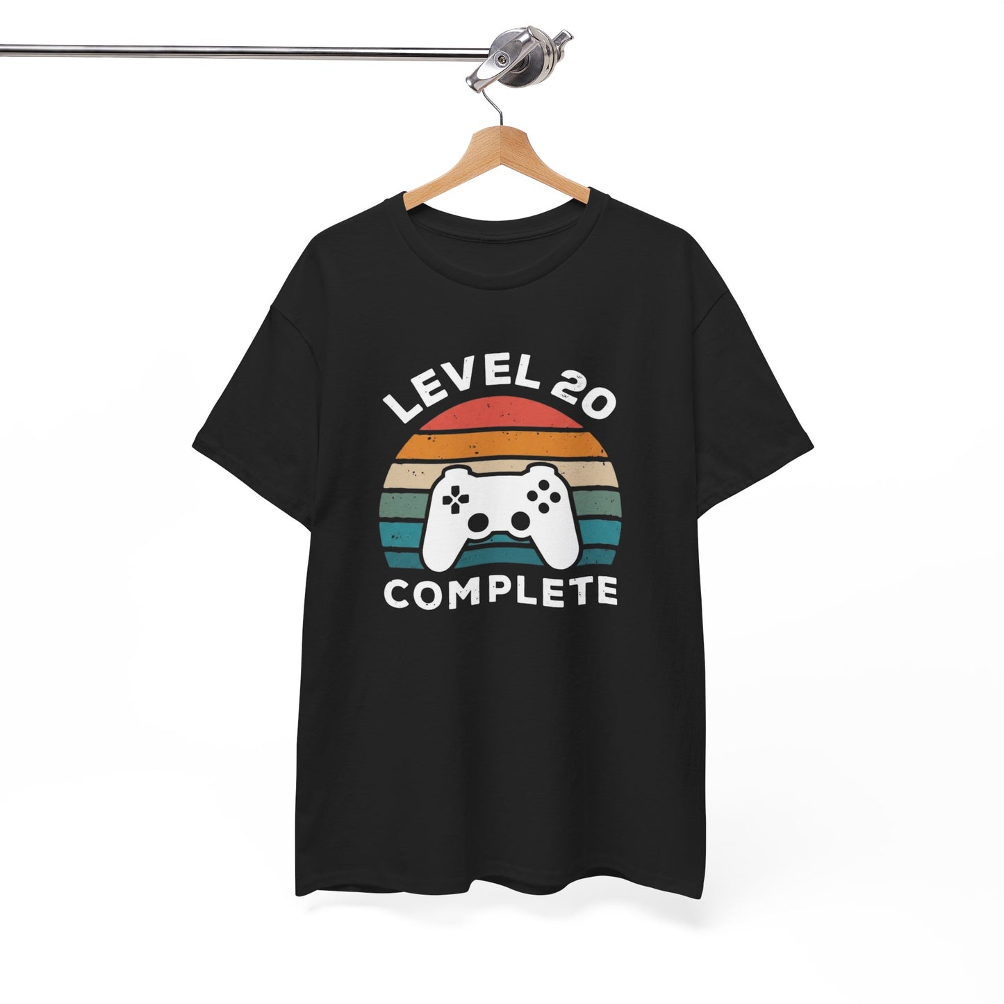 Tee-Shirt 20 Ans Homme et Femme – Cadeau Anniversaire 20ème Gamer Gaming – Idée Cadeau Jeu Vidéo Original pour Passionné de Jeux Vidéo
