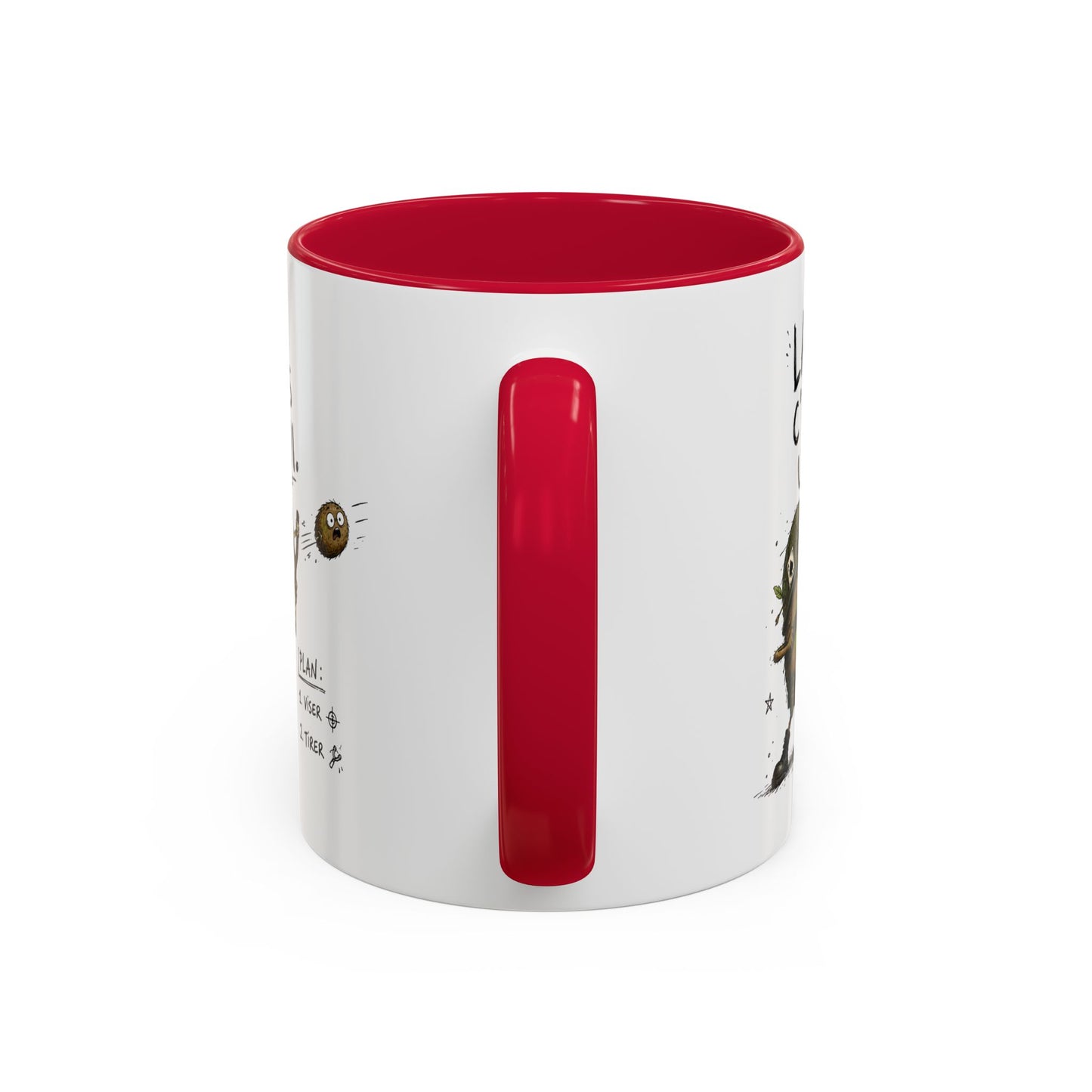 Tasse La Vie C’est Pas Un Kiwi – Mug Humour Kiwi Soldat – Cadeau Original Homme Femme 325ml