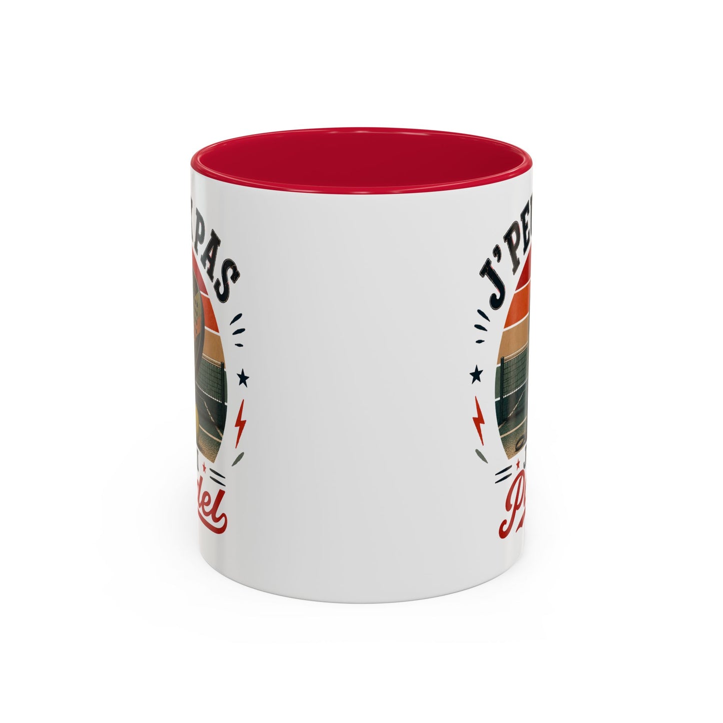 Tasse J’Peux Pas J’Ai Padel – Mug Humour Joueur de Padel Vintage – Cadeau Sport Homme Femme 325ml