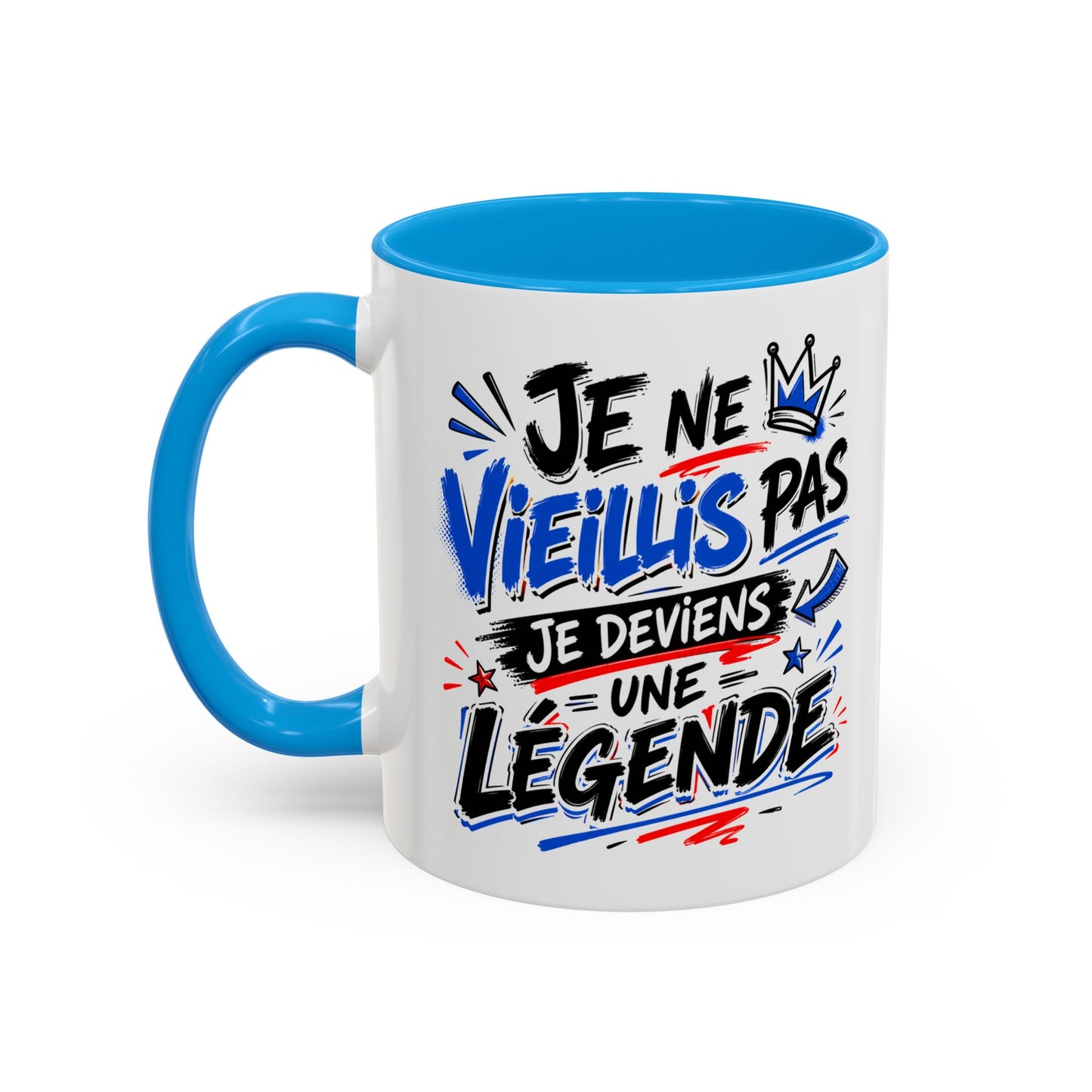 Tasse Je Ne Vieillis Pas Je Deviens Une Légende – Mug Humour Anniversaire – Cadeau Homme Femme 325ml