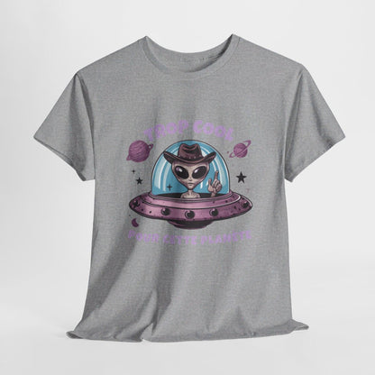 T shirt Alien Trop Cool Pour Cette Planète - Homme/Femme idée cadeau humour drôle amusant