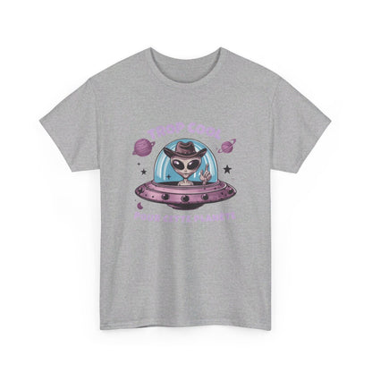 T shirt Alien Trop Cool Pour Cette Planète - Homme/Femme idée cadeau humour drôle amusant