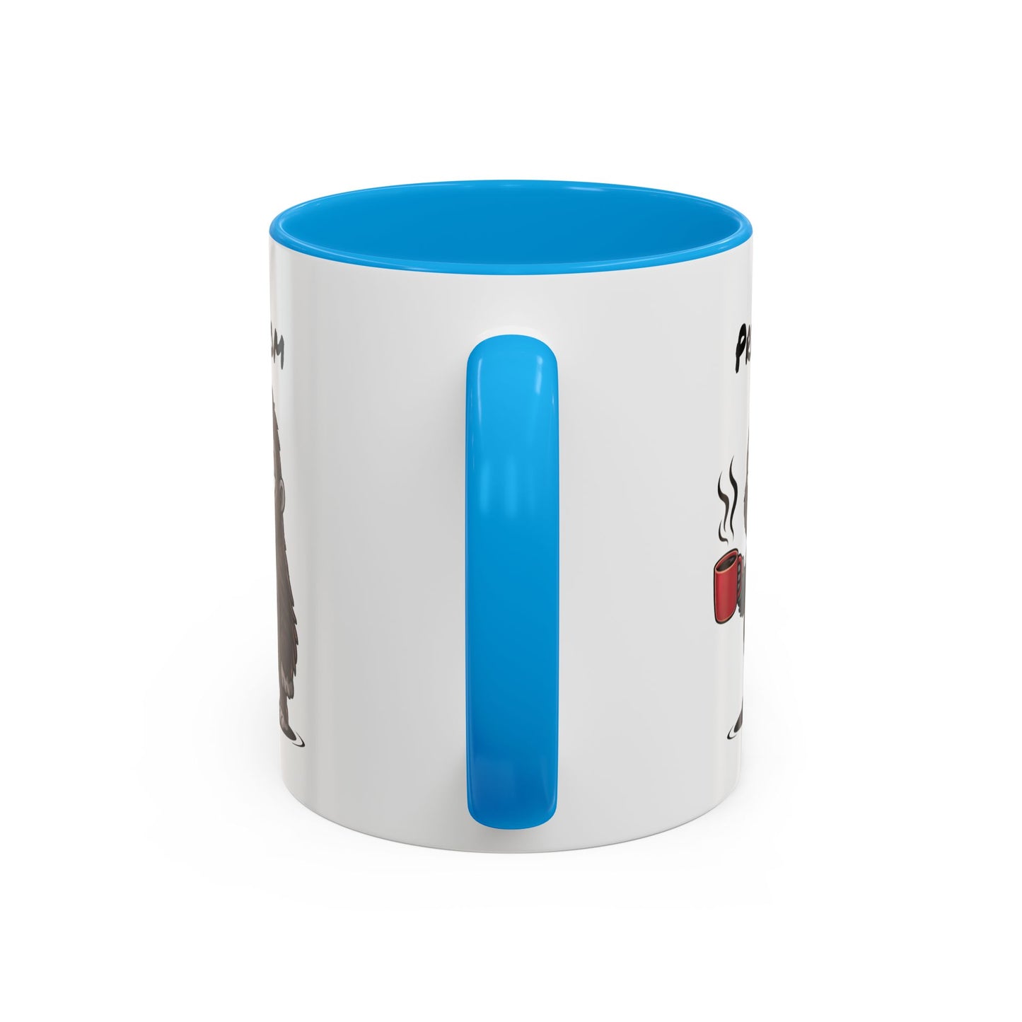 Mug Gorille Fatigué Personnalisable 325ml – Tasse Café Drôle Animal Humour Travail Bureau Réveil Difficile