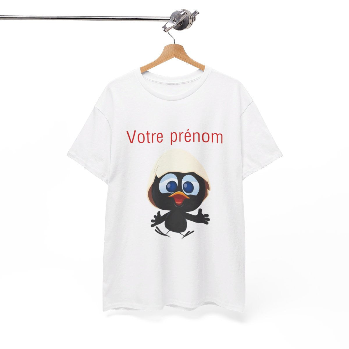 Tee shirt Calimero Personnalisable Personnalisé - Prénom ou Texte Homme/Femme